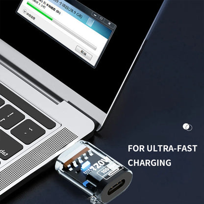 120W USB C OTG Adapter USB To Type C Data Transfer Charging Adapter 10Gbps USB Female To Type C Male Connector for IPhone 16 15