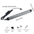 USB Switch 10W Black Light Lamp, UV Black Light Tube, 395nm LED Lamp, Black Light Bar for Halloween, Club, Party, Disco