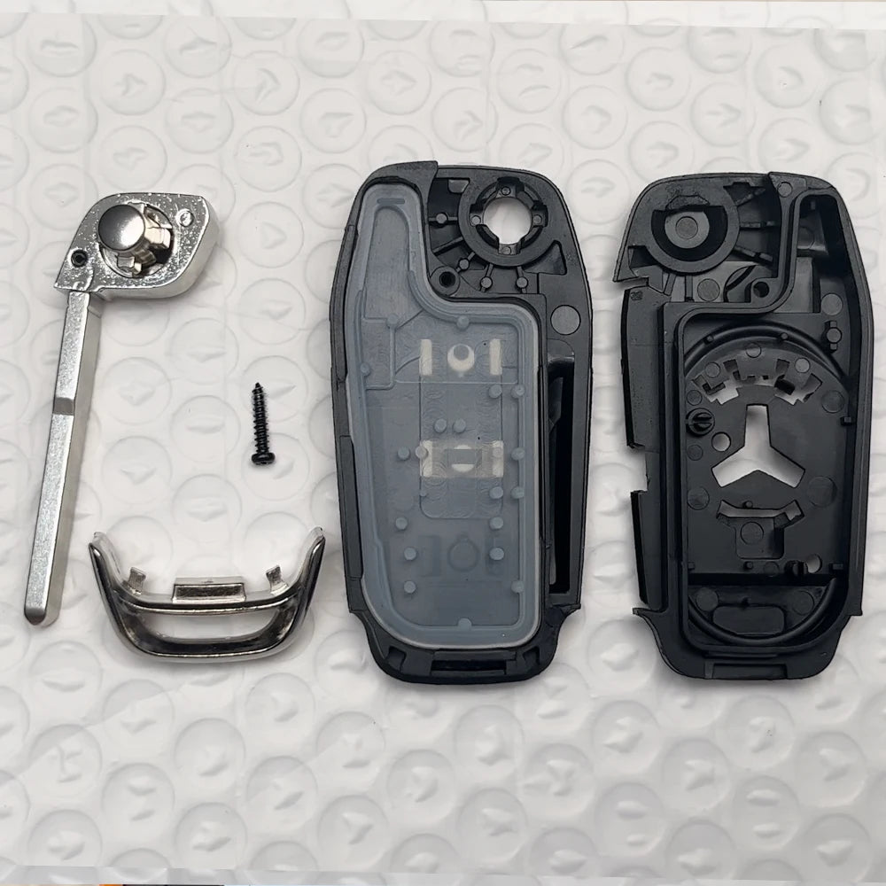 EMORPHO EB3T-15K601-BA Remote Car Key Flip Fob ID49 433Mhz For Ford F150 Ranger KA+ Mondeo V GalaxyS-Max DS7T-15K601-B