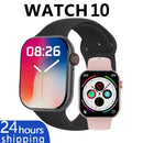 New Watch 10 Smart Watch Men Body Temperature BT Call NFC Always on Display GPS Sport Watches Women Smartwatch For Apple Android