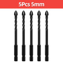 Cross Hex Drill Bit Set For Concrete Porcelain Tile Glass Metal Professional Multifunction Drill Bits Kit Tools Carbide Drills