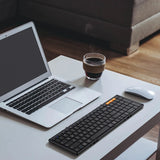 Folding Keyboards with Numeric Keypad Bluetooth Wireless Portable Silm Full-SizeT Foldable Keyboard for Travel Computer PC iPad