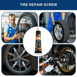 Cracked Tire Repair Kit - 30g Universal Rubber Glue, Sealant For Tire Cracks, Sidewall & Puncture Repairs E4q4