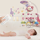 Musical Baby Crib Mobile with Lights Music Projection for Infants Remote Control Crib Toys for Newborn Baby Mobile for Crib Toys