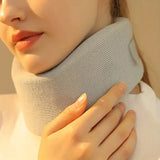 1 Pack Neck Support Adjustable Neck Support Cervical Sponge Neck Protector for Sleep Relief Neck Pain Breathable Neck Support