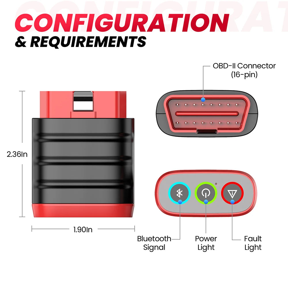 THINKCAR ThinkDiag Mini Automotive OBD2 Scanner Car Diagnostic Tools OBD Code Reader All System Diagnosis Lifetime Free Updater