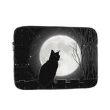 Black Cat Laptop Bag Tablet Notebook Case For Hp Dell Lenovo Computer For Macbook Air Pro Retina 10-17 Sleeve