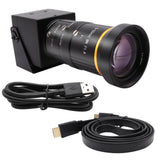 ELP 4K HDMI Camera H.264 Video Conference USB Camera with 2.8-12mm Manual Zoom Lens IMX415 Industrial CCTV Camera for Windows