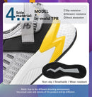 Baasploa Men Casual Sneakers New Mesh Breathable Sport Shoes For Men Lightweight Comfort Running Shoes Non-Slip Outdoor Male