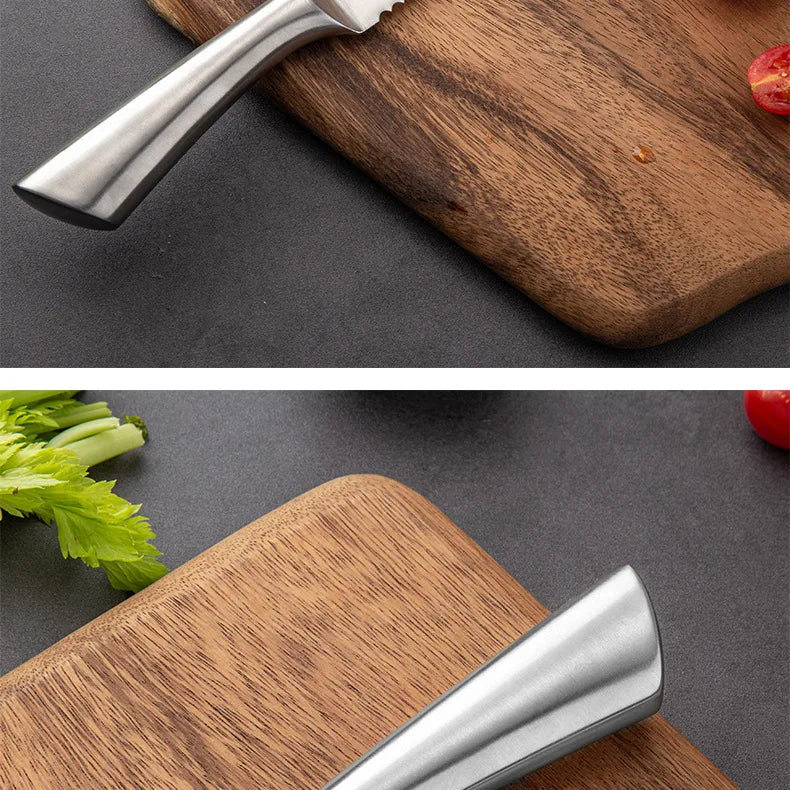 Stainless Steel Kitchen Knives Set Fruit Paring Utility Serbian Chef Slicing Bread Japanese Kitchen Knife Set Accessories Tools
