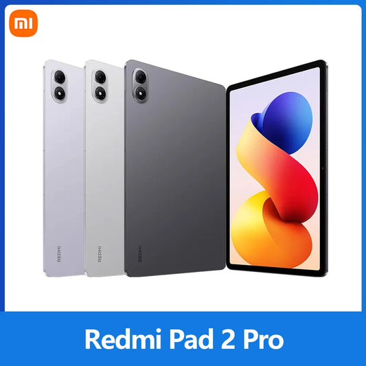 Xiaomi Redmi Pad 2 Pro Wi-Fi, Tablet, Snapdragon® 7s Gen 4, 120 Hz, 12.1" 2.5K Clear Display, 8 MP Camera, 12000 mAh Battery