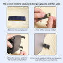 Universal Car Mobile Phone Holder Dashboard Phone Holder Easy Clip Mount Stand Cellphone Stand For GPS Navigation Hanging Holder