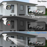 IP camera supports 8MP4K POE ONVIF H.265 bidirectional audio humanbody detection P2P video monitoring and home safety protection