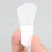 White knife-shaped