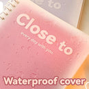 A5/B5 Binder Loose-Leaf Notebook 60 Sheets Lined Book for Students Writing Kawaii Simple Stationery School Supplies