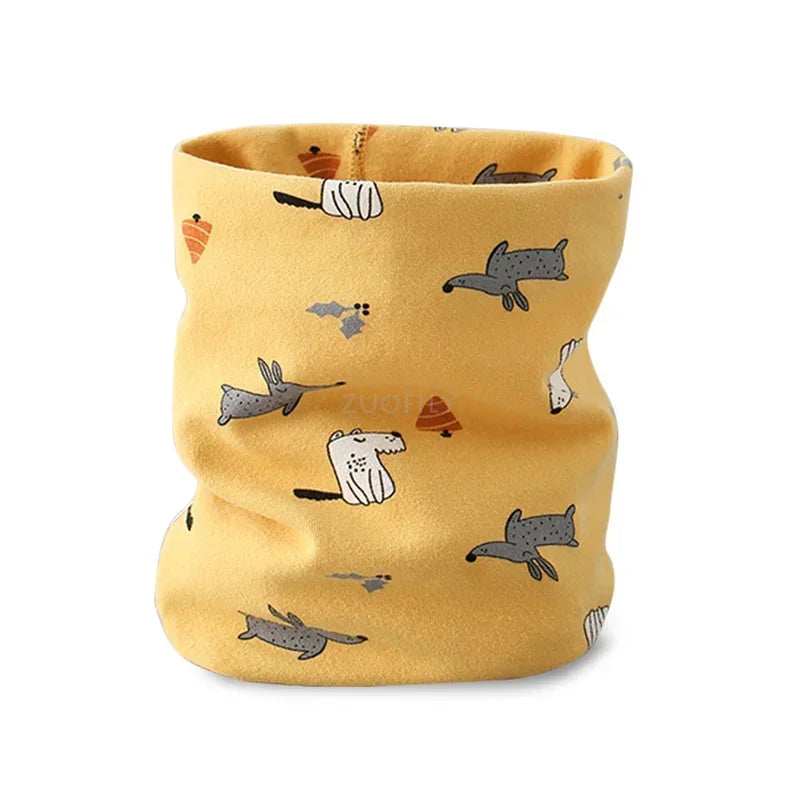 New Cotton Baby Scarf Autumn Spring Snood Children Boy Girl Scarf Kids Child Neck O Ring Scarves Collar Warm Neckerchief