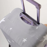 White star pattern luggage protection cover, suitable for 18-32 inch luggage, luggage handle gloves, travel accessories