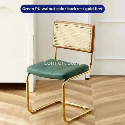 Kitchen Office Outdoor Dining Chairs Modern Luxury Salon Relax Cesca Chair Restaurant INS Sillas Para Comedor Furniture WK50DC