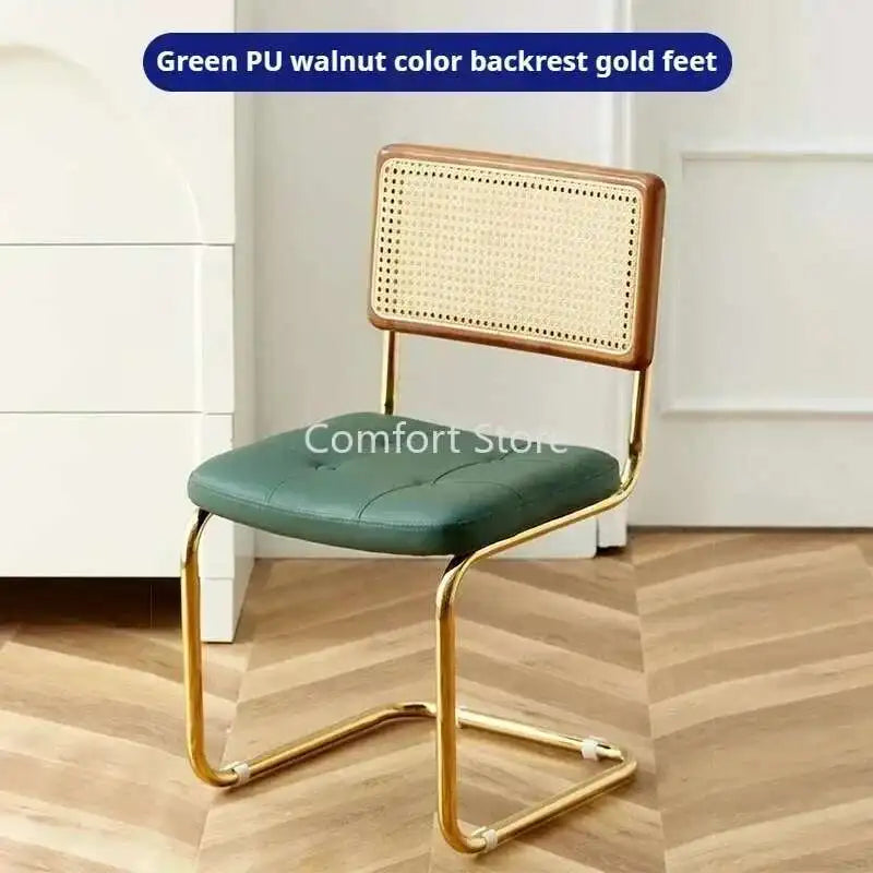 Kitchen Office Outdoor Dining Chairs Modern Luxury Salon Relax Cesca Chair Restaurant INS Sillas Para Comedor Furniture WK50DC