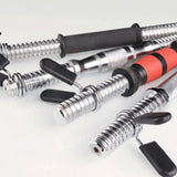 2 Piece 25/28/30mm Barbell Clamp Spring Collar Clips Gym Weight Dumbbell Lock Standard Lifting Kit Barbell Lock