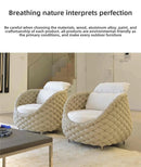 Outdoor Seat Outdoor Rattan Sofa Courtyard Combination Double Chair Leisure Terrace Villa Living Room Balcony Furniture Home