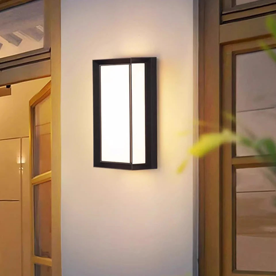 LED Outdoor Wall Light Waterproof IP66 Motion Sensor LED Outdoor Lighting Porch Lights Balcony Garden Lights Outdoor Wall Lamp