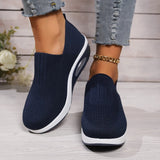 Zapatillas de deporte de malla transpirable para mujer, zapatos con cordones, suela suave, antideslizantes, informales, de moda de verano 