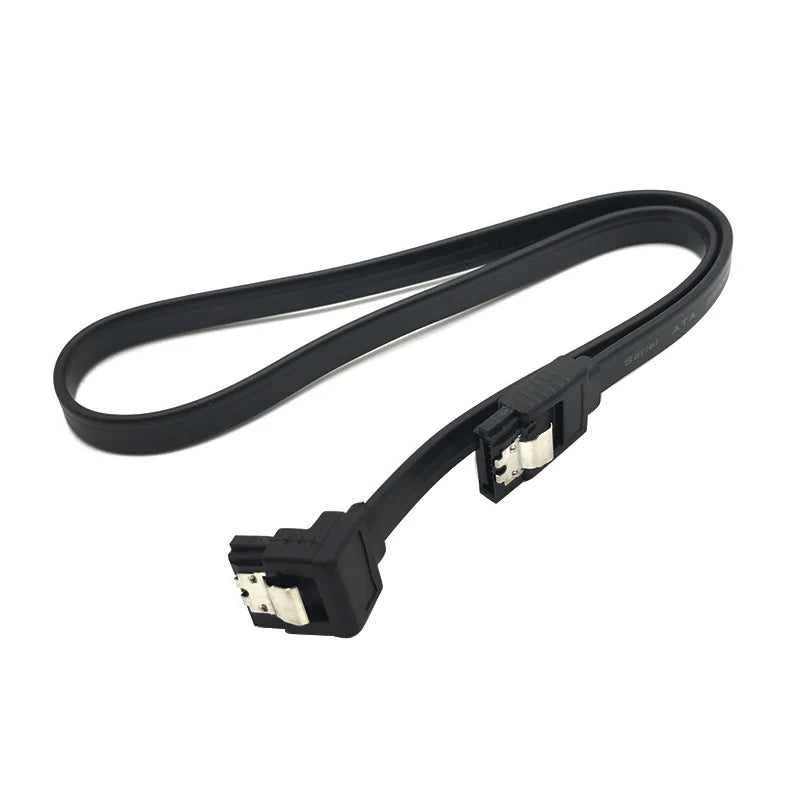 Cable de datos serial para disco duro de estado sólido Sata 3.0 de 40/50 cm, flexible, multicolor y multiespecificación, cable de transmisión rápida para disco duro Sata.