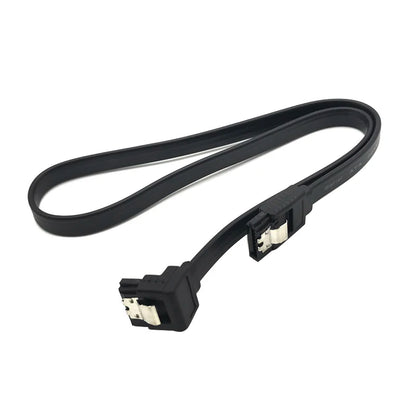 40/50cm Sata3.0 Solid State Hard Disk Serial Data Cable Multi-Color Multi-Spec Flexible Sata Hard Disk Fast Transmission Cable
