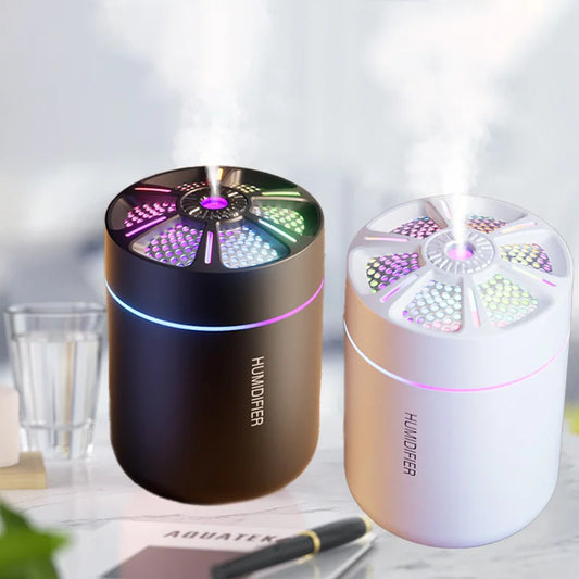 180ML Mini Air Humidifier, Aromatherapy Diffuser, Essential Oil Diffuser, Household Bedroom Car Mute Humidifier