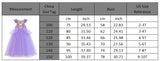Elsa Anna Kid Princess Girls Dress Rapunzal  Kids Cosplay Halloween Vestidos Children Costume Birthday Party Dress