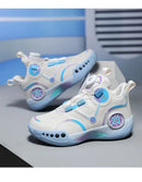 High Designer Basketball Shoes For Men Trend 2024 High Top Sneakers Brand Platform Non-slip Basketball Tennis Men Gym Shoes