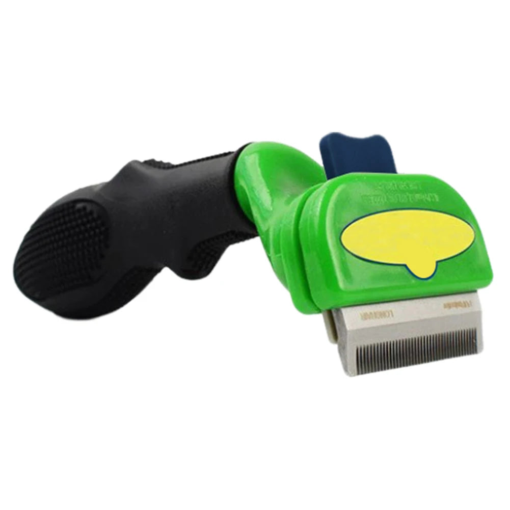 Peines para quitar el pelo de mascotas y gatos, cepillos de aseo para perros y gatos, peines de masaje para la caída del pelo, cepillo de limpieza y desenredado para recortar el pelo de mascotas.