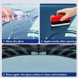 Car Glass Cleaner Cleaning Agent Restoring Windshield  Luster Strongly Remove Dirt Car Glass Cleaning Brush Oil Film Remover