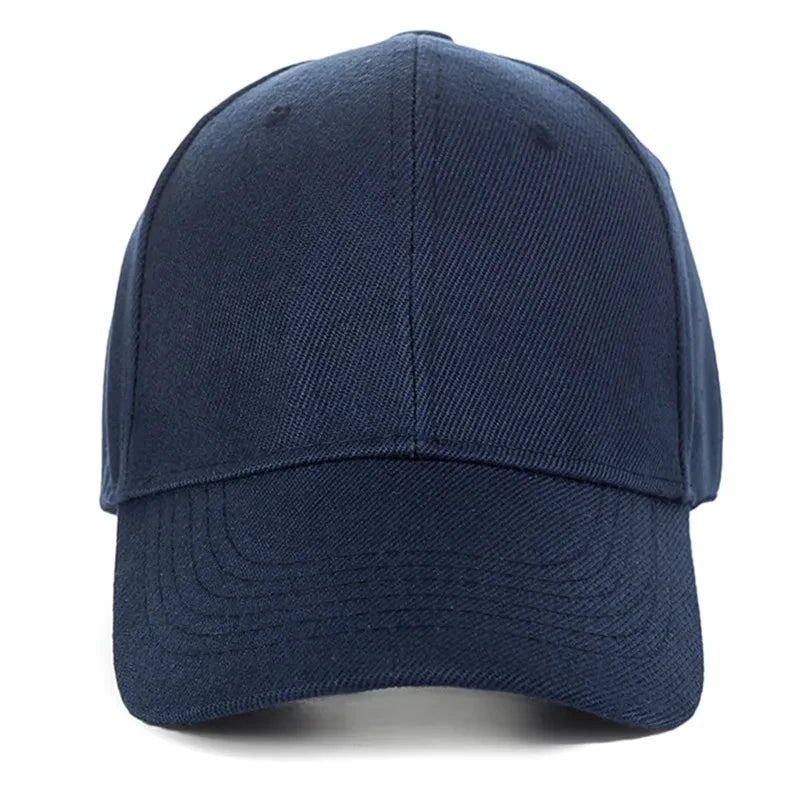 Solid Color Baseball Caps for Women Men Summer Sun Hats Adjustable Snapback Hats Unisex Street Hip Hop Hat Sun Visor Caps