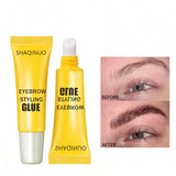 Eyebrow shaping gel Eyebrow shaping cream with brush Wild eyebrow strong shaping eyebrow gel