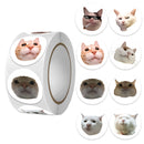 100pcs/500pcs Cartoon Meme Cat Stickers For School Reward Stickers Classroom Decor Encouragement Sticker For Student Teacher