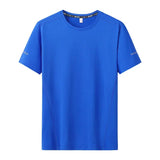 T-shirt for Men Plus Size 5XL/6XL Quick Drying T-shirt Round Neck Big Size Short Sleeve Oversized T Shirt