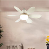 E26 E27 Base Home-use LED Ceiling Fan Light Wireless Remote Smart Fan Light 42cm 52cm Ceiling Fan for Room Office Study Kitchen