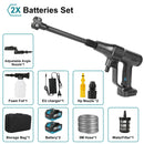 200Bar 6 IN 1 Brushless High Pressure Car Washer Gun Electric High Pressure Washer for Garden Tool Makita 18V Battery