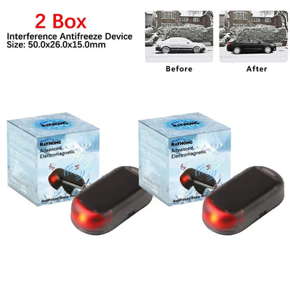 Solar Antifreeze Electromagnetic Molecular Windshield Car Snow Removal Instrument Window Glass Defogging & Defrosting & Deicing