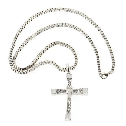 Fast and Furious 6 7 hard gas actor Dominic Toretto / cross necklace pendant,gift for your boyfriend