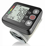 Automatic Heart Rate Pulse Meter BP Monitor Healthy Digital Arm Blood Pressure Meter Cuff Medical Automatic Pressure Tonometer
