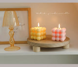 Ins Style Bubble Cube Candle Handmade Scented Candle Aromatherapy Soy Wax Candle Wedding Birthday Candles Party Home Decoration