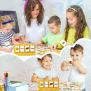 92Pcs Food Vocabulary Flashcards for Kids Double Side Parent-Child Interaction English Card Educational Learning Cards