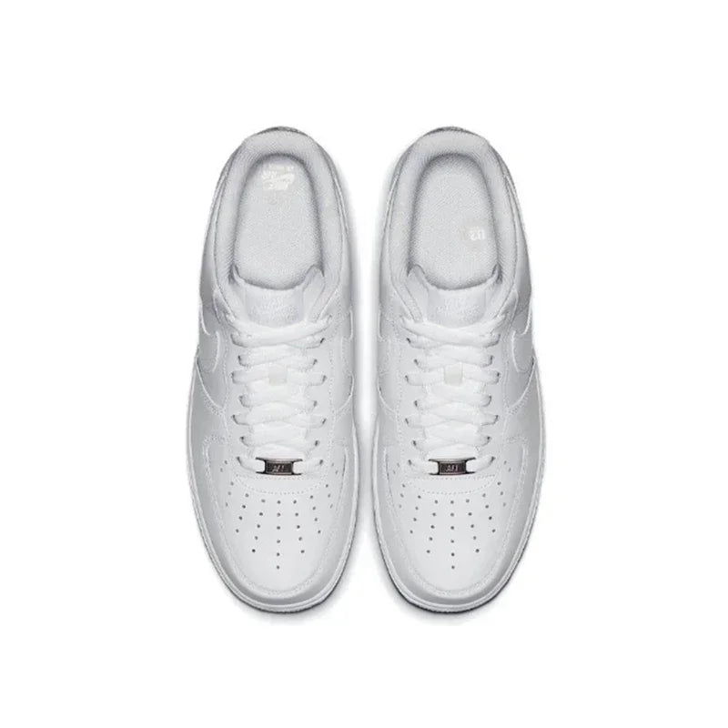 NIke Air Force 1 07 Bits For Men And Women, Embarkation , Classics, All White, Casual Sneakers, Af 1 Sports Zelongmulti Role Boa
