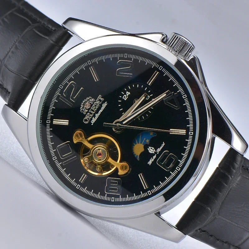Orient Watches High Quality AAA Clock Brand New Top Men's Watch Luxury Multi-Function All-Steel Automatic Mechanical Tourbillon