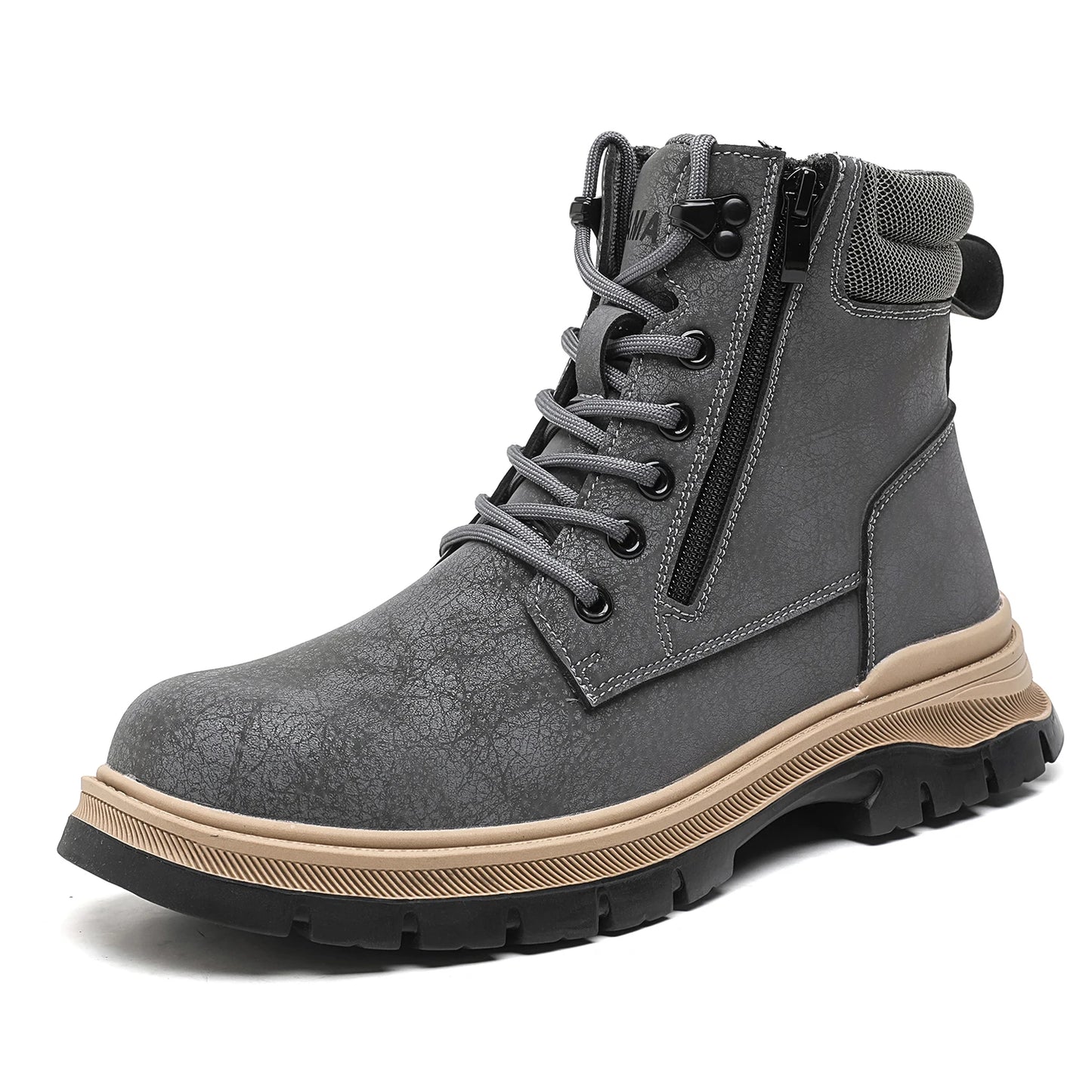 New Non Slip Work Shoes Men Work Boots Indestructible Safety Shoes Steel Toe Shoes Puncture-Proof Sneakers Male Footwear Shoes