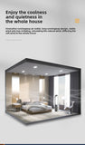 Leafless fan, household electric fan, no pages, silent air filter, circulating fan, bed head, floor standing desktop