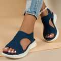 Women's Shoes Summer 2024 Comfort Casual Sport Sandals Women Beach Wedge Sandals Women Platform Sandals Roman Sandals Plus Size